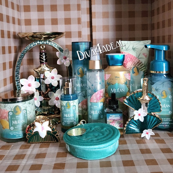 Bath & Body Works Other - Bath & Body Works X DISNEY PRINCESS MULAN 12PC Collection Bundle